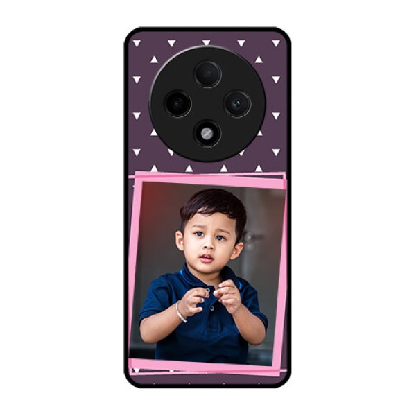 Oppo F27 Pro Plus 5G Custom Glass Phone CaseTriangle Pattern Dotted Design Oppo F27 Pro Plus 5G Custom Glass Phone CaseTriangle Pattern Dotted Design