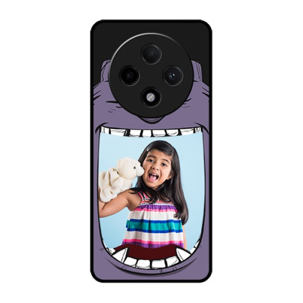 Oppo F27 Pro Plus 5G Custom Glass Phone CaseAngry Monster Design