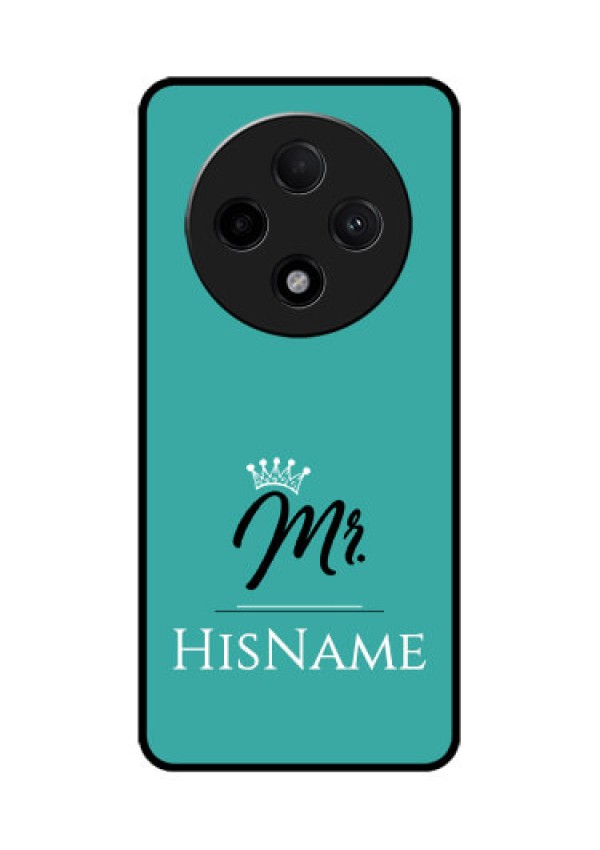 Oppo F27 Pro Plus 5G Custom Glass Phone CaseMr With Name Design
