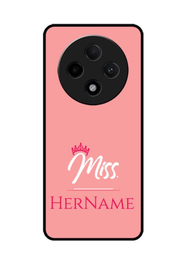 Oppo F27 Pro Plus 5G Custom Glass Phone CaseMrs With Name Design