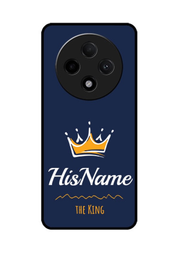 Oppo F27 Pro Plus 5G Custom Glass Phone CaseKing With Name Design