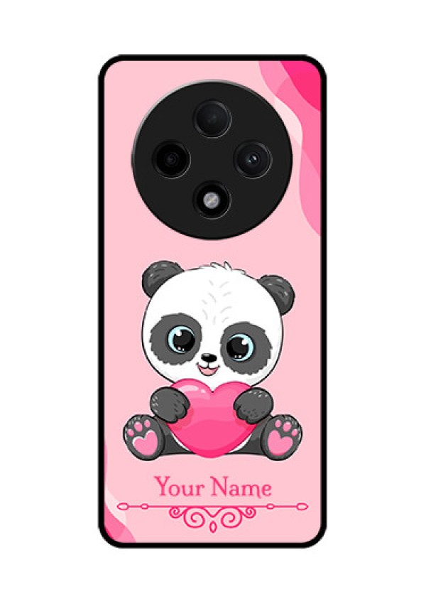 Oppo F27 Pro Plus 5G Custom Glass Phone CaseCute Panda Design
