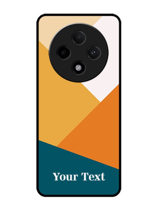 Custom Oppo F27 Pro Plus 5G Custom Glass Phone CaseStacked Multi - Colour Design