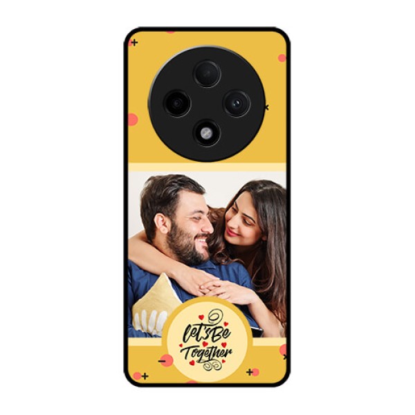 Oppo F27 Pro Plus 5G Custom Glass Phone CaseLets Be Together Design