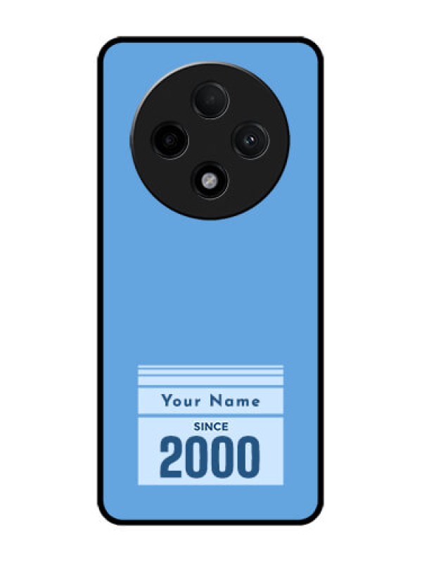 Custom Oppo F27 Pro Plus 5G Custom Glass Phone CaseCustom Year Of Birth Design