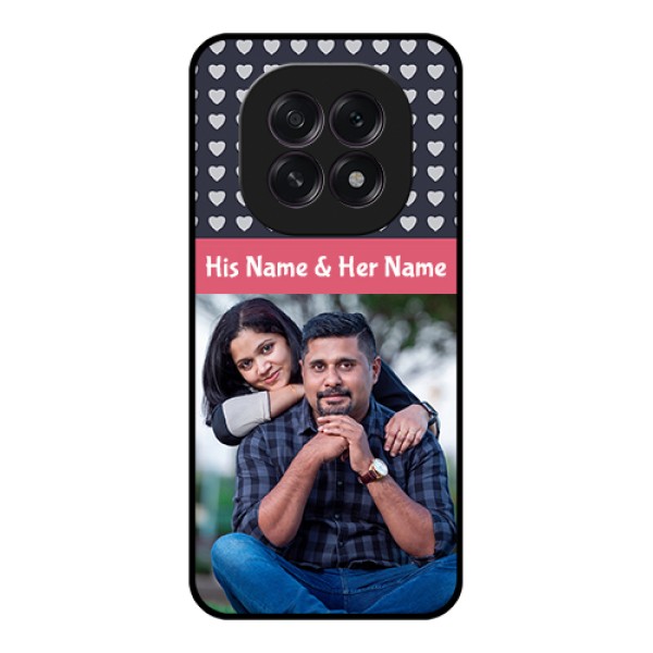 Oppo F29 5G Custom Glass Phone Case - Love Symbols Design