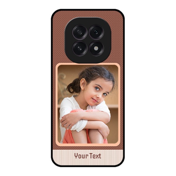 Oppo F29 5G Custom Glass Phone Case - Simple Pic Upload Design