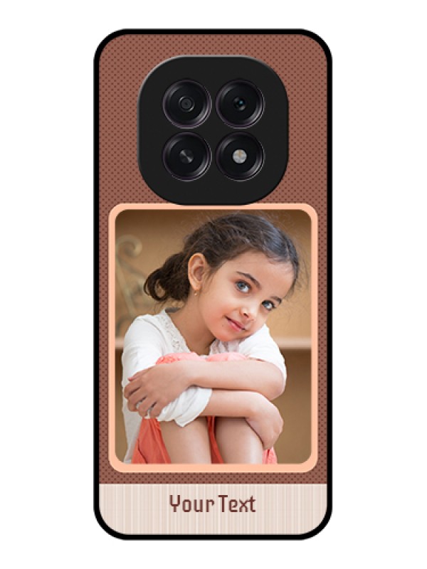 Custom Oppo F29 5G Custom Glass Phone Case - Simple Pic Upload Design