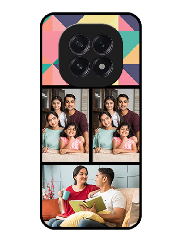 Custom Oppo F29 5G Custom Glass Phone Case - Bulk Pic Upload Design