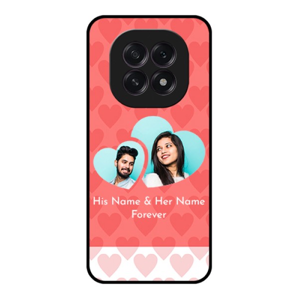 Oppo F29 5G Custom Glass Phone Case - Couple Pic Upload Design Oppo F29 5G Custom Glass Phone Case - Couple Pic Upload Design