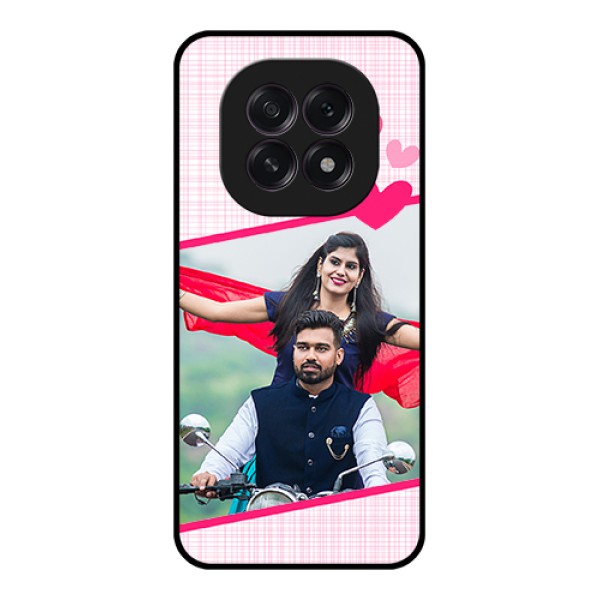 Oppo F29 5G Custom Glass Phone Case - Love Shape Heart Design