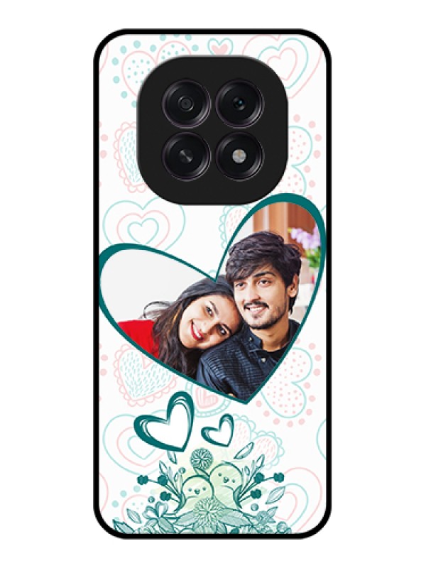 Custom Oppo F29 5G Custom Glass Phone Case - Premium Couple Design