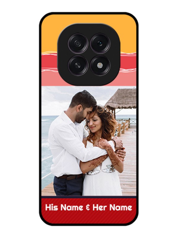 Custom Oppo F29 5G Custom Glass Phone Case - Colorful Case Design