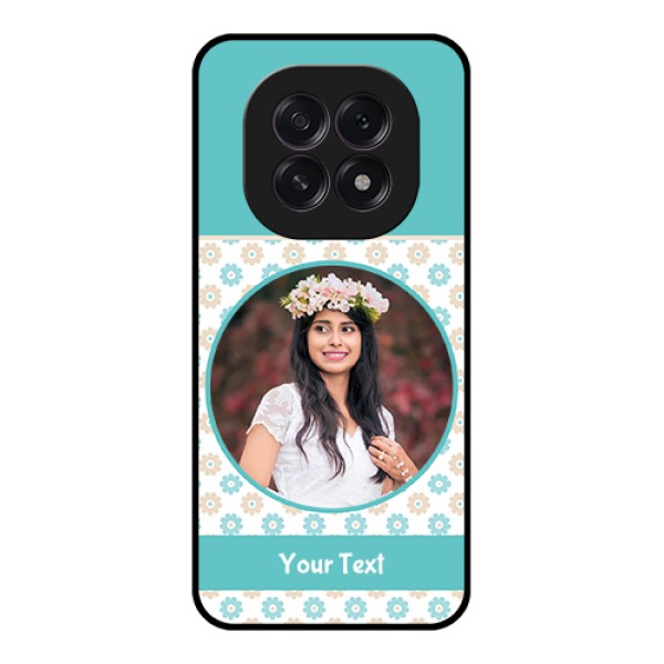 Oppo F29 5G Custom Glass Phone Case - Beautiful Flowers Design