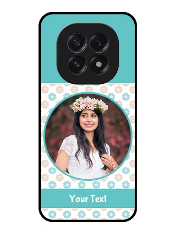 Custom Oppo F29 5G Custom Glass Phone Case - Beautiful Flowers Design