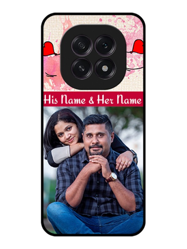 Custom Oppo F29 5G Custom Glass Phone Case - You And Me Case Design