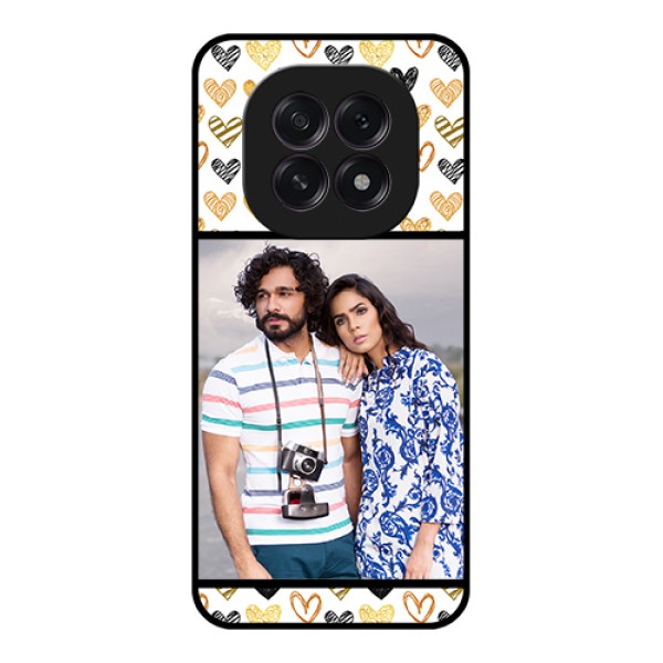 Oppo F29 5G Custom Glass Phone Case - Love Symbol Design