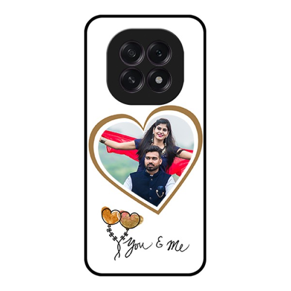 Oppo F29 5G Custom Glass Phone Case - You & Me Design