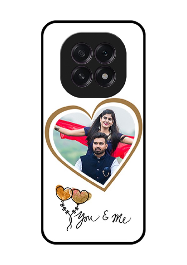 Oppo F29 5G Custom Glass Phone Case - You & Me Design
