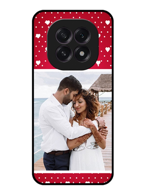 Custom Oppo F29 5G Custom Glass Phone Case - Hearts Mobile Case Design