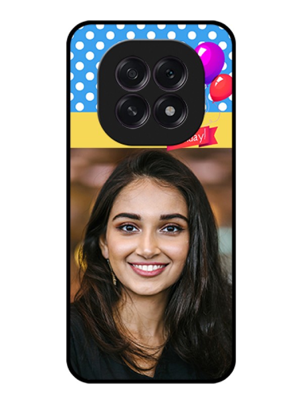 Custom Oppo F29 5G Custom Glass Phone Case - Happy Birthday Design