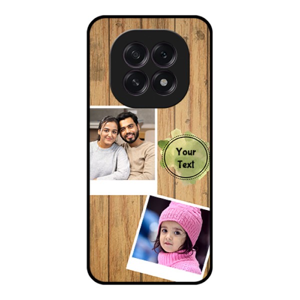 Oppo F29 5G Custom Glass Phone Case - Wooden Texture Design