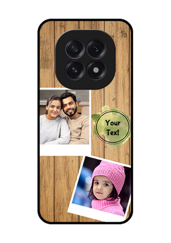 Oppo F29 5G Custom Glass Phone Case - Wooden Texture Design