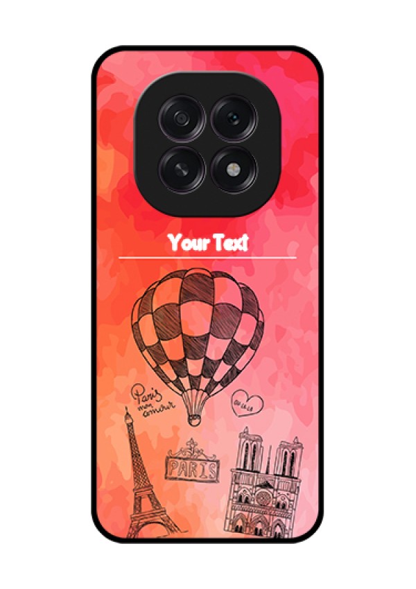 Oppo F29 5G Custom Glass Phone Case - Paris Theme Design