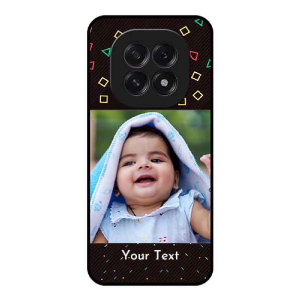 Oppo F29 5G Custom Glass Phone Case - With Confetti Birthday Design Oppo F29 5G Custom Glass Phone Case - With Confetti Birthday Design
