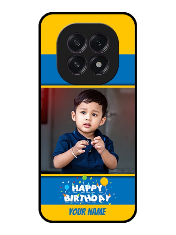 Custom Oppo F29 5G Custom Glass Phone Case - Birthday Wishes Design