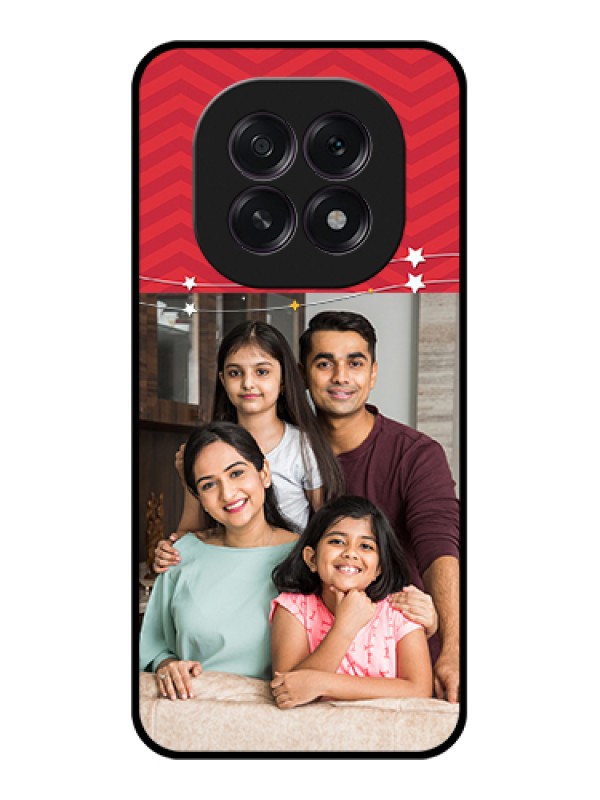 Custom Oppo F29 5G Custom Glass Phone Case - Happy Family Design