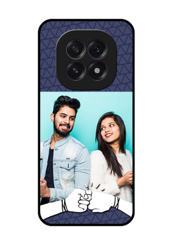 Oppo F29 5G Custom Glass Phone Case - With Best Friends Design