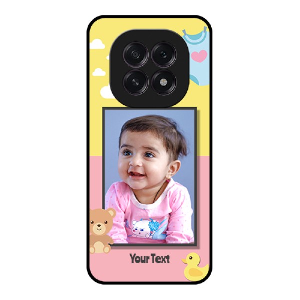 Oppo F29 5G Custom Glass Phone Case - Kids 2 Color Design