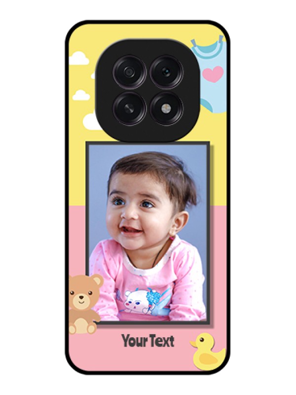 Custom Oppo F29 5G Custom Glass Phone Case - Kids 2 Color Design