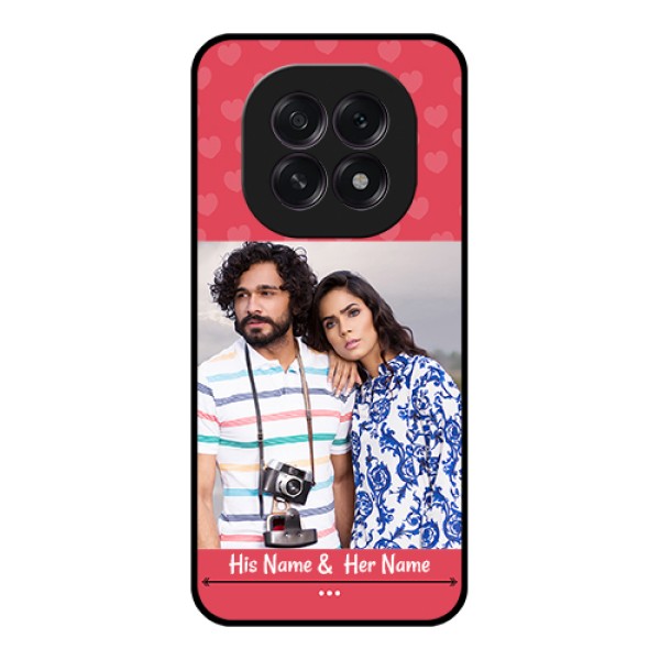 Oppo F29 5G Custom Glass Phone Case - Simple Love Design