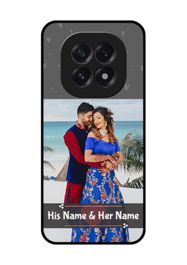 Oppo F29 5G Custom Glass Phone Case - Buy Love Design With Photo Online