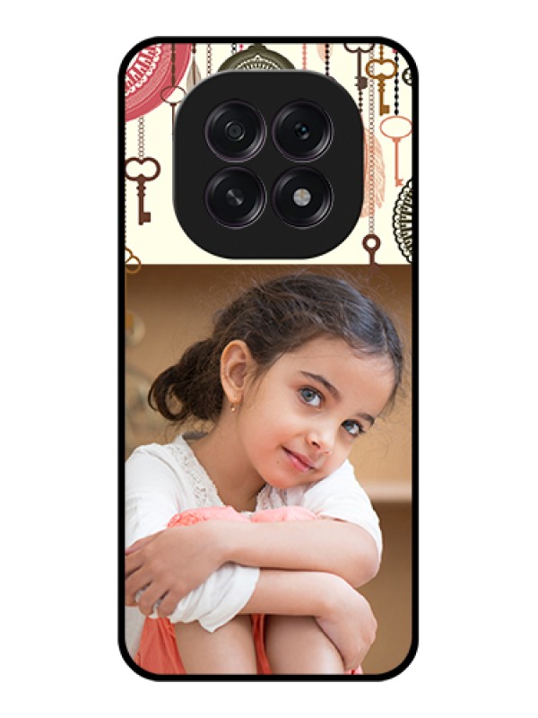 Custom Oppo F29 5G Custom Glass Phone Case - Boho Style Design