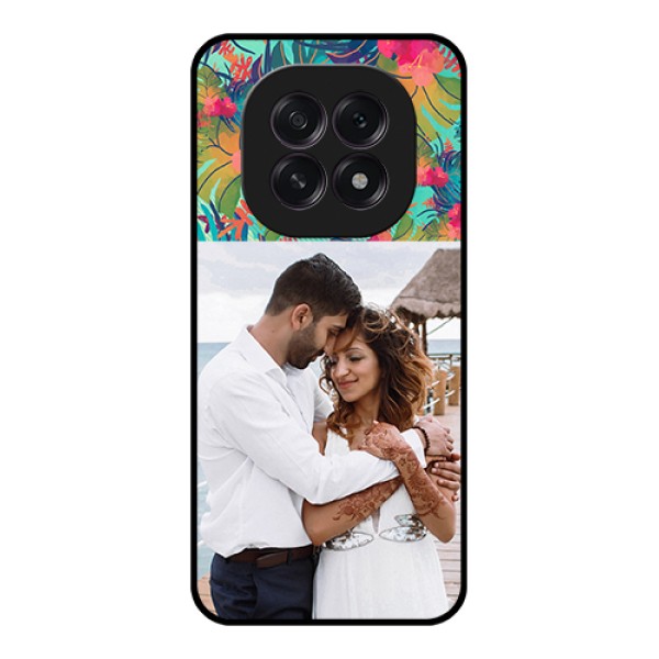Oppo F29 5G Custom Glass Phone Case - Watercolor Floral Design Oppo F29 5G Custom Glass Phone Case - Watercolor Floral Design