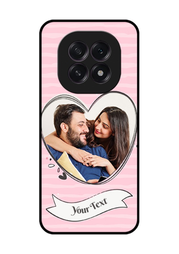 Oppo F29 5G Custom Glass Phone Case - Vintage Heart Design