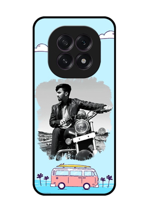 Oppo F29 5G Custom Glass Phone Case - Travel & Adventure Design