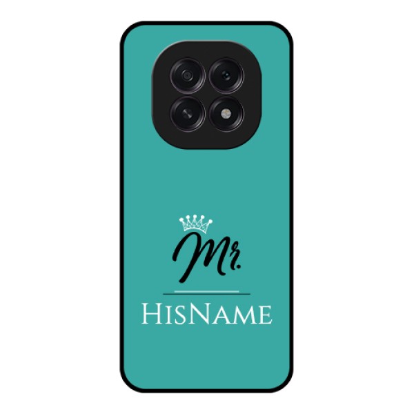 Oppo F29 5G Custom Glass Phone Case - Mr With Name Design