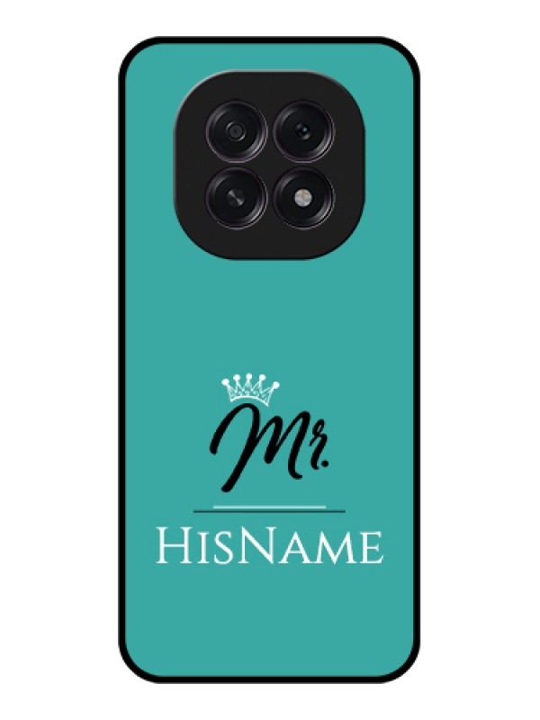 Custom Oppo F29 5G Custom Glass Phone Case - Mr With Name Design