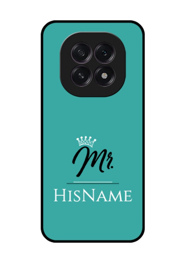 Oppo F29 5G Custom Glass Phone Case - Mr With Name Design