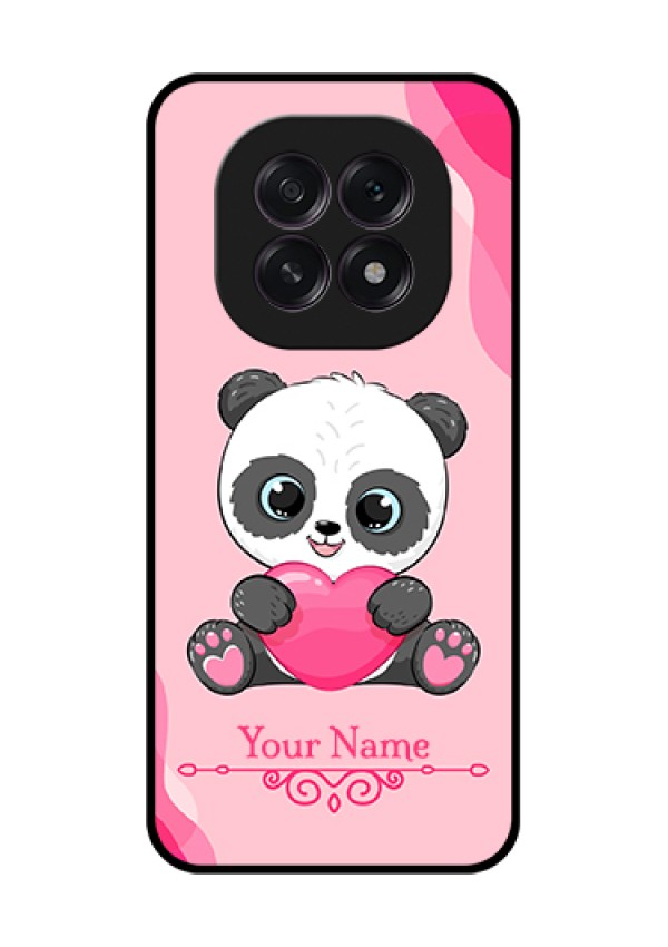 Oppo F29 5G Custom Glass Phone Case - Cute Panda Design