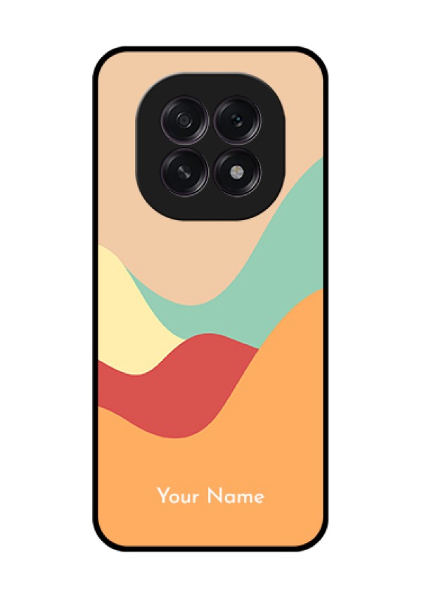 Oppo F29 5G Custom Glass Phone Case - Ocean Waves Multi - Colour Design