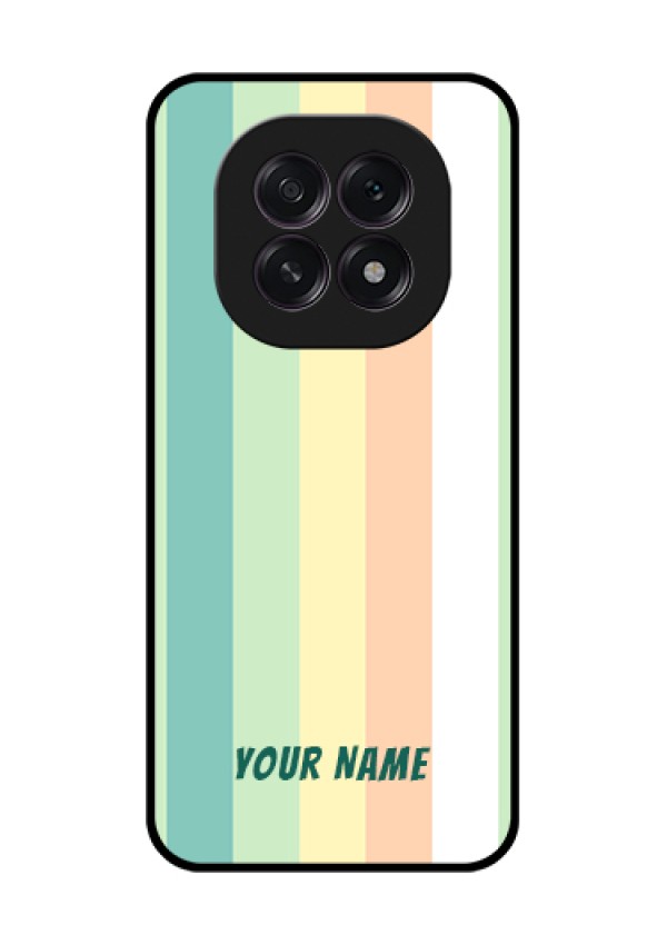 Oppo F29 5G Custom Glass Phone Case - Multi - Colour Stripes Design