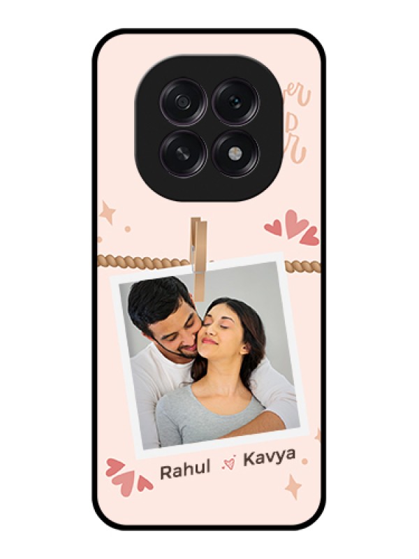 Custom Oppo F29 5G Custom Glass Phone Case - Forever And Ever Love Design