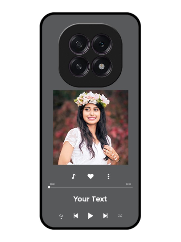 Custom Oppo F29 5G Custom Glass Phone Case - Play The Music Design