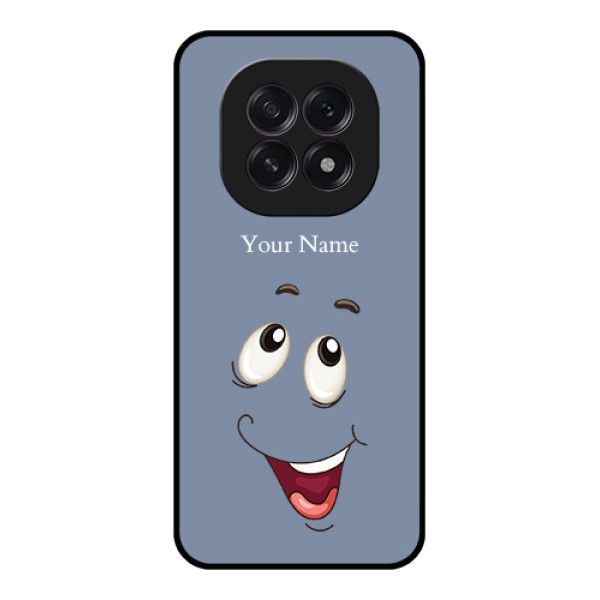 Oppo F29 5G Custom Glass Phone Case - Laughing Cartoon Face Design