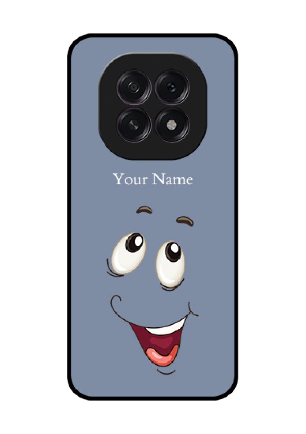 Oppo F29 5G Custom Glass Phone Case - Laughing Cartoon Face Design